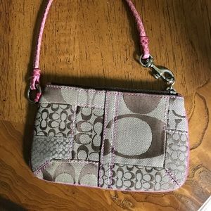 Coach wristlet wallet/purse